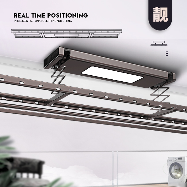 選擇電動(dòng)晾衣架的幾個(gè)理由，電動(dòng)晾衣架和手搖晾衣架的對(duì)比