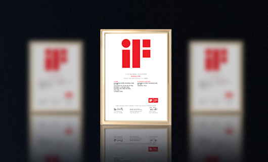 再獲國際大獎！mk体育官网智能鎖榮獲德國iF設(shè)計獎